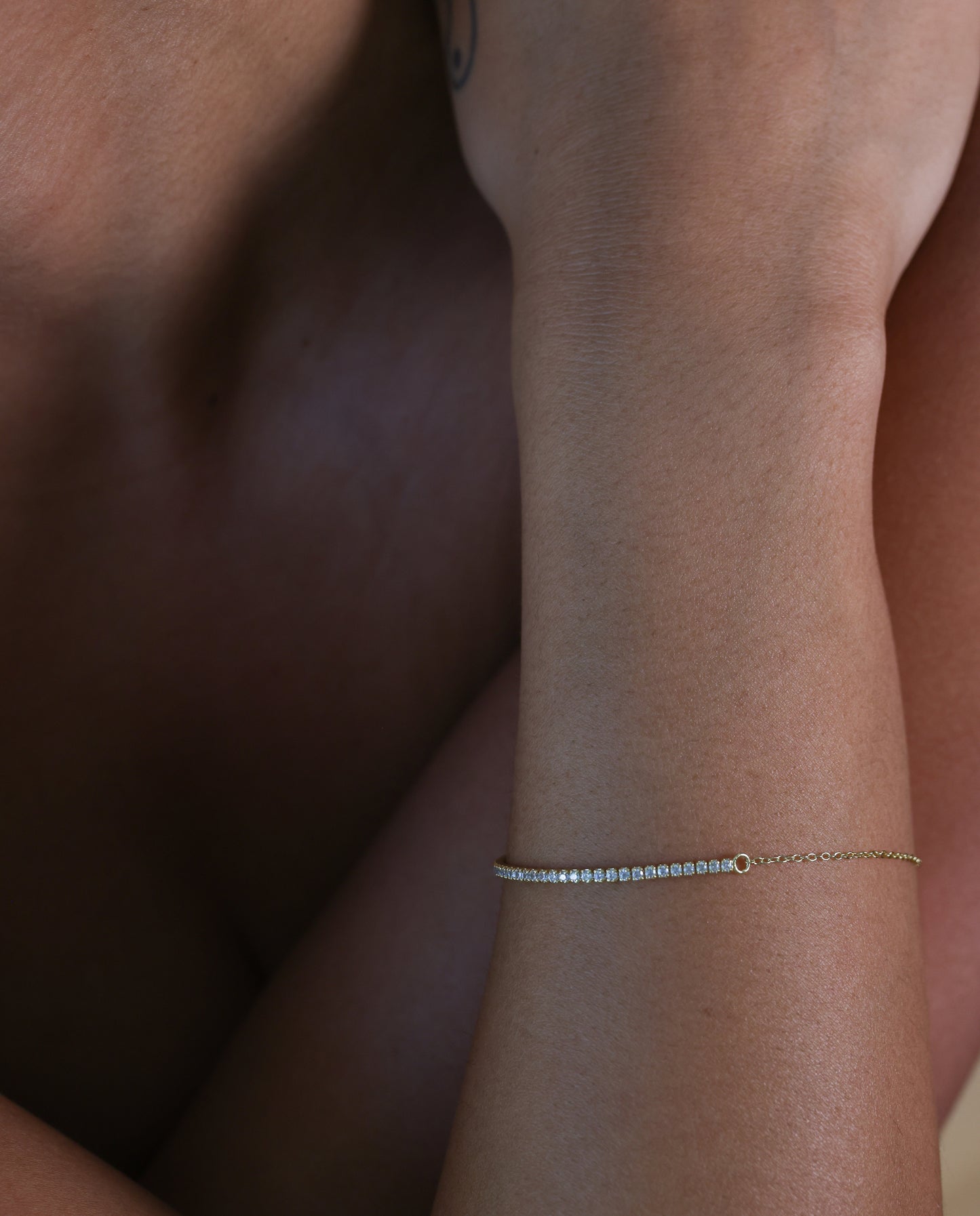 Half Diamond Bracelet