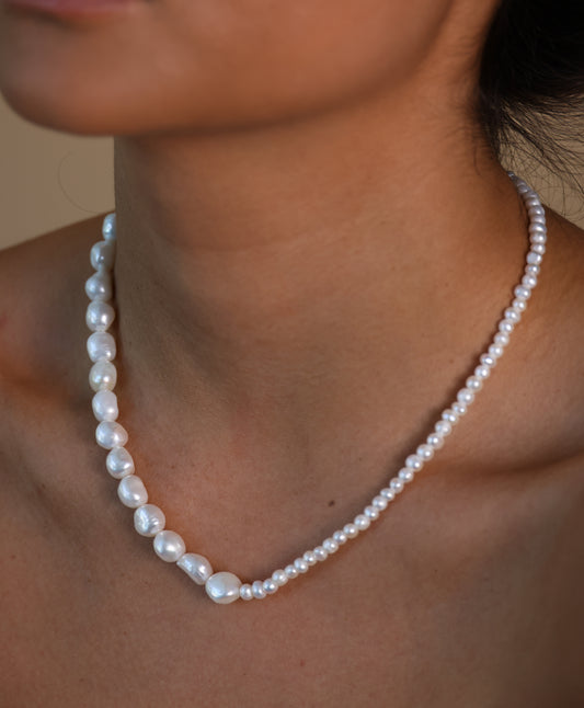 Mixed Freshwater Pearl Necklace