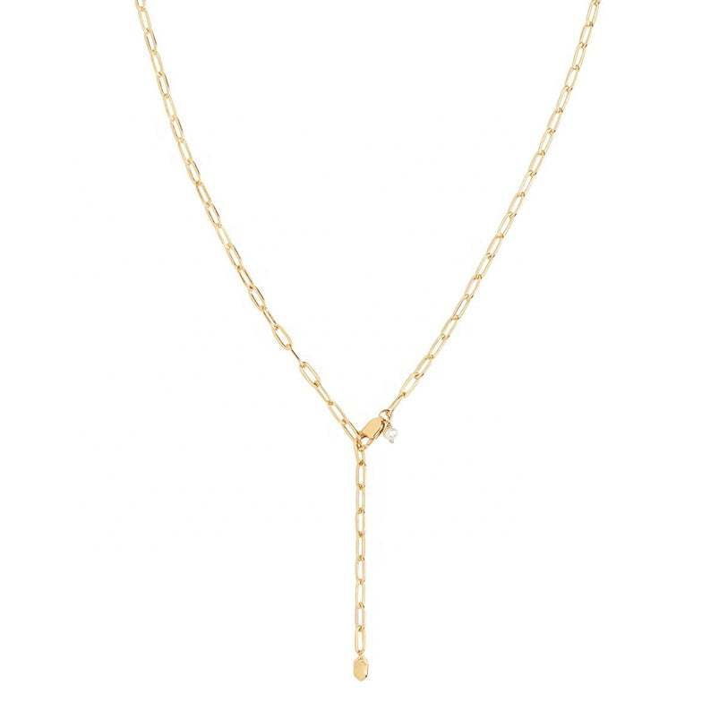 Michelle Pearl Drop Chain